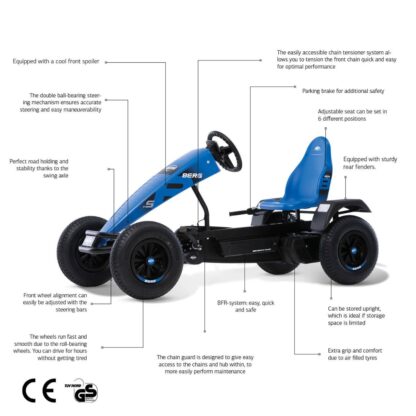 Веломобіль Berg XL B.Super Blue BFR-3 - Зображення 2