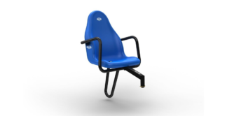 Пасажирське сидіння Berg Extra Blue