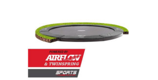 Батут Berg Champion FlatGround Grey 430