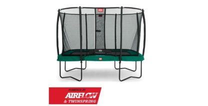 Батут Berg Ultim Champion 330 Green з сіткою Deluxe - Зображення 2